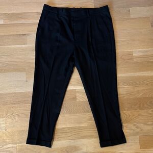 All Saints Classic Black Dress Trousers